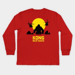 Mini Skull Island Kids Long Sleeve T-Shirt